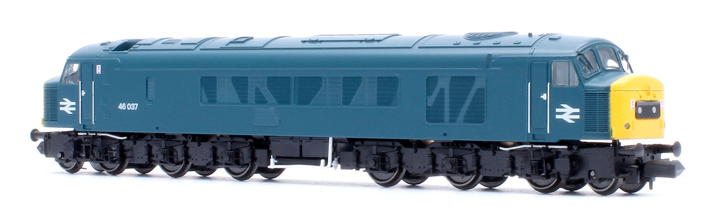 Class 46 46037 BR Blue With Domino Headcodes Diesel Locomotive - DCC Sound