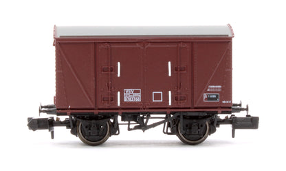 Set of 3 BR 12T Vanwide Ventilated Vans, BR Freight Brown VEV