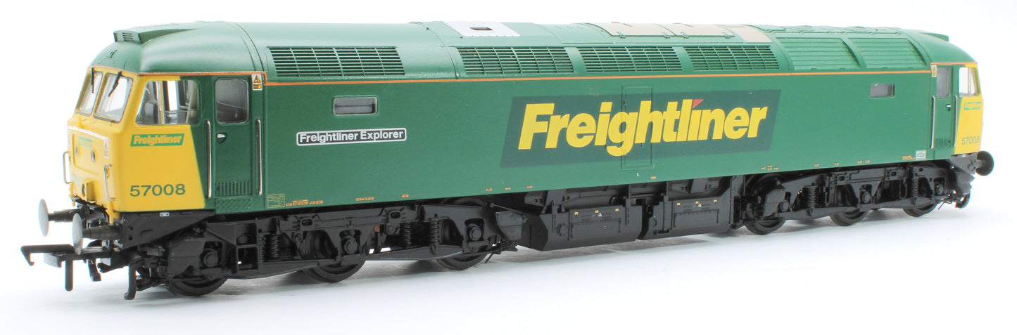 Pre-Owned 32-750 Class 57/0 57008 'Freightliner Explorer' Diesel Locomotive - DCC Fitted