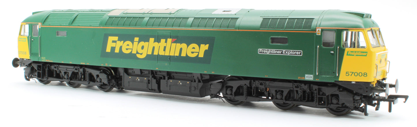 Pre-Owned 32-750 Class 57/0 57008 'Freightliner Explorer' Diesel Locomotive - DCC Fitted