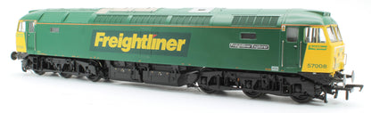 Pre-Owned 32-750 Class 57/0 57008 'Freightliner Explorer' Diesel Locomotive - DCC Fitted