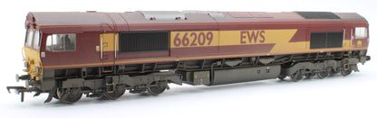 Pre-Owned Class 66 66209 EWS Diesel Locomotive - Weathered