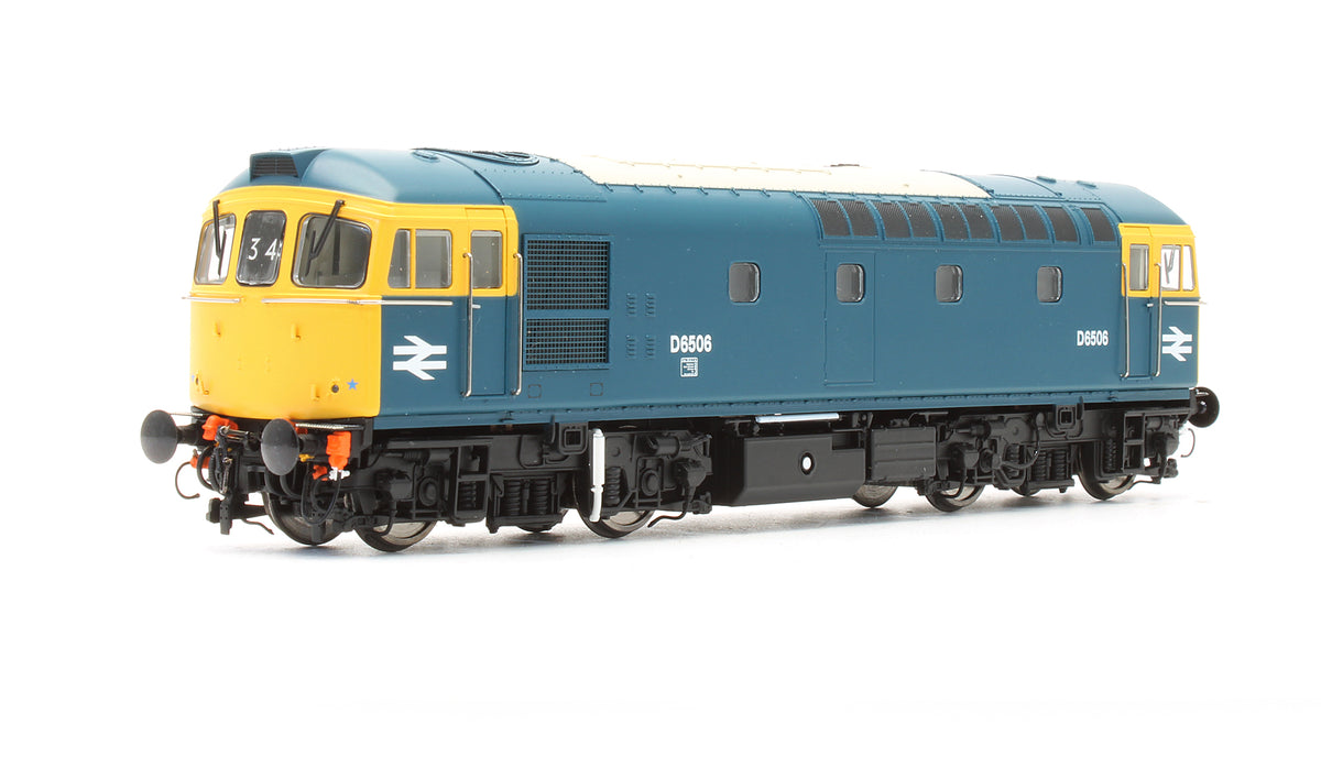 Pre-Owned Class 33 D6506 BR Blue With Full Yellow Ends Later Version Diesel Locomotive