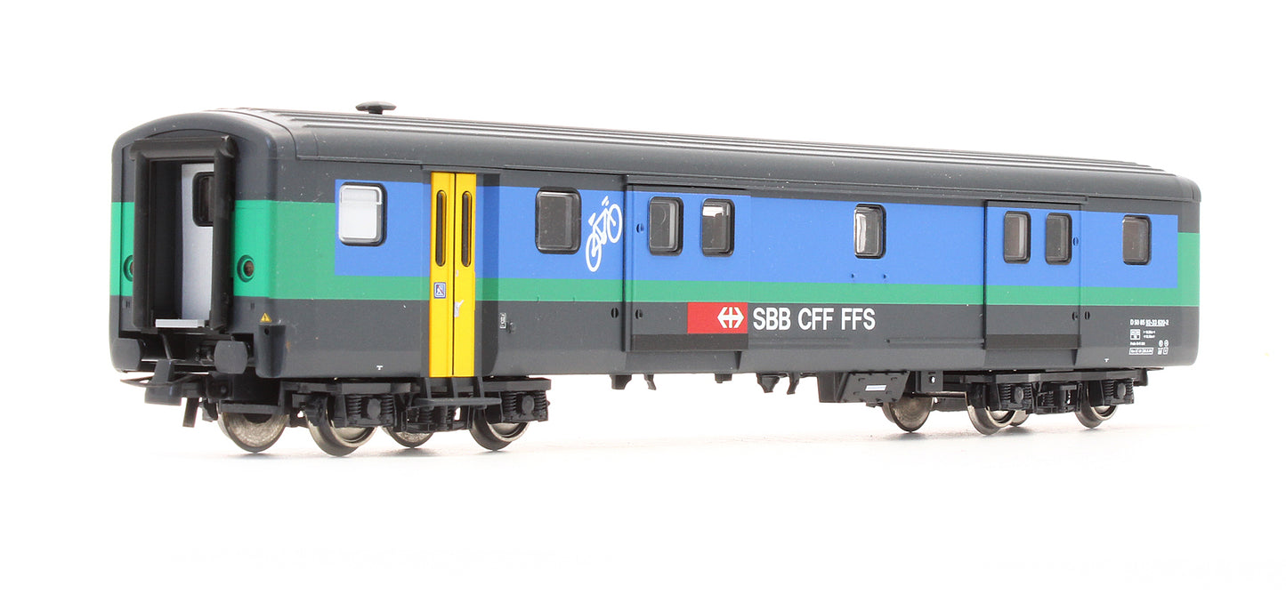 Pre-Owned 74568 SBB CFF FFS Baggage Car D 50 85 92-33 620-2