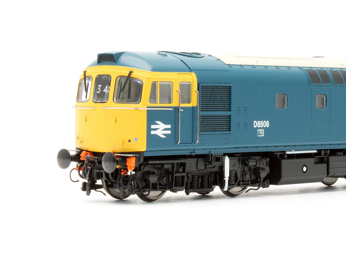 Pre-Owned Class 33 D6506 BR Blue With Full Yellow Ends Later Version Diesel Locomotive