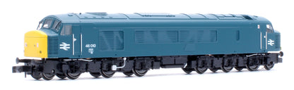 948706 Class 46 46010 BR Blue With Sealed Beam Headlights Diesel Locomotive - DCC Sound