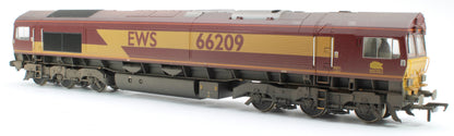 Pre-Owned Class 66 66209 EWS Diesel Locomotive - Weathered