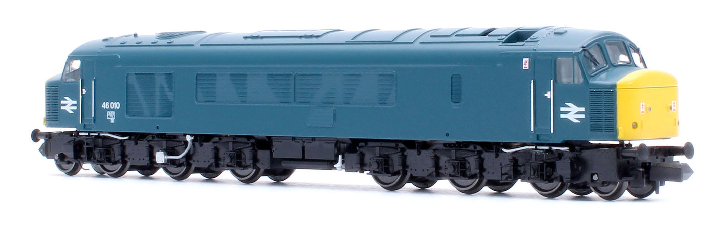 948706 Class 46 46010 BR Blue With Sealed Beam Headlights Diesel Locomotive - DCC Sound
