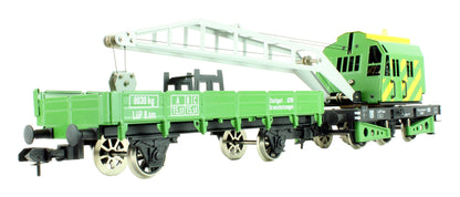 Pre-Owned 54991 DB Green Digitally Controlled Crane Car Set