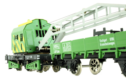 Pre-Owned 54991 DB Green Digitally Controlled Crane Car Set