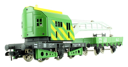 Pre-Owned 54991 DB Green Digitally Controlled Crane Car Set
