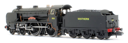 Pre-Owned 2S-002-007D 930 'Radley' Southern Wartime Black Schools Class 4-4-0 Steam Locomotive - DCC Fitted