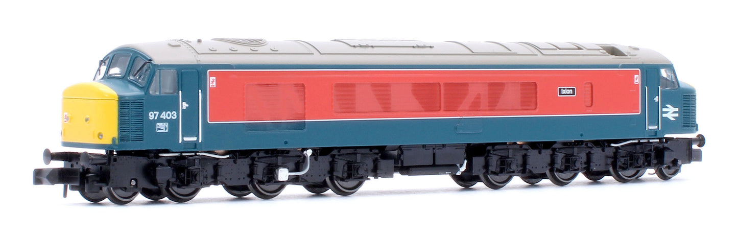 Class 46 97403 Ixion RTC Blue/Red With Sealed Beam Headlights Diesel Locomotive