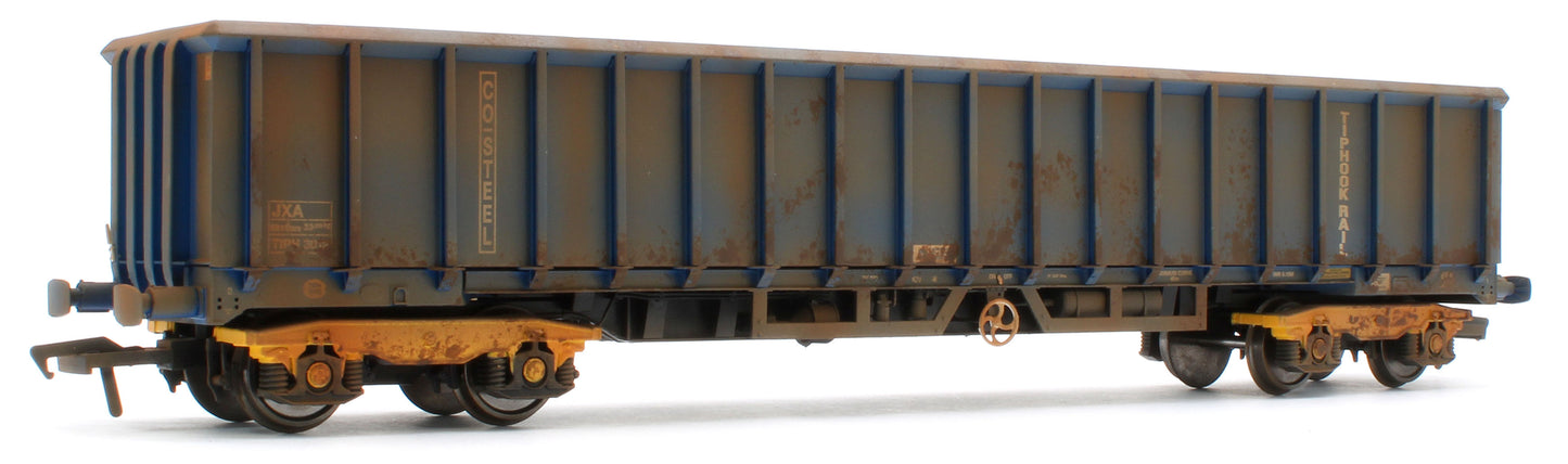 JXA01 TP(A)W Bespoke Weathered Set of 3 JXA Bogie Scrap Wagons