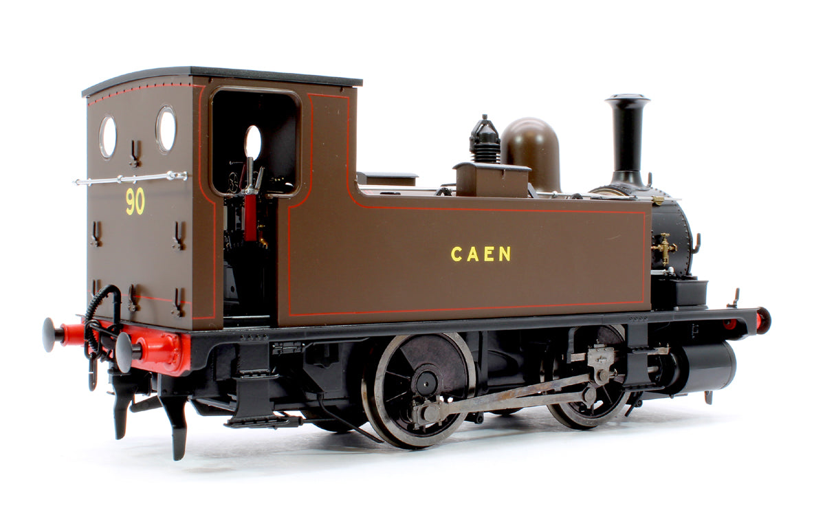 L&SWR B4 0-4-0T Caen Brown 90 - Steam Tank Locomotive - DCC Fitted