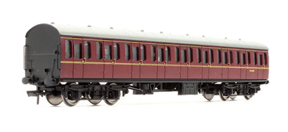 Pre-Owned BR MK1 Suburban Open Coach BR Lined Maroon - (With Fitted Passenger Figures) 'M46067'