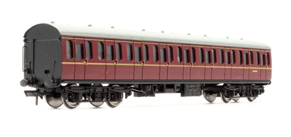 Pre-Owned BR MK1 Suburban Open Coach BR Lined Maroon - (With Fitted Passenger Figures) 'M46067'