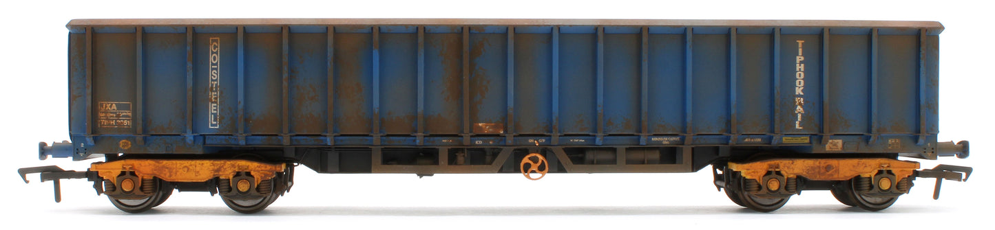 JXA01 TP(A)W Bespoke Weathered Set of 3 JXA Bogie Scrap Wagons