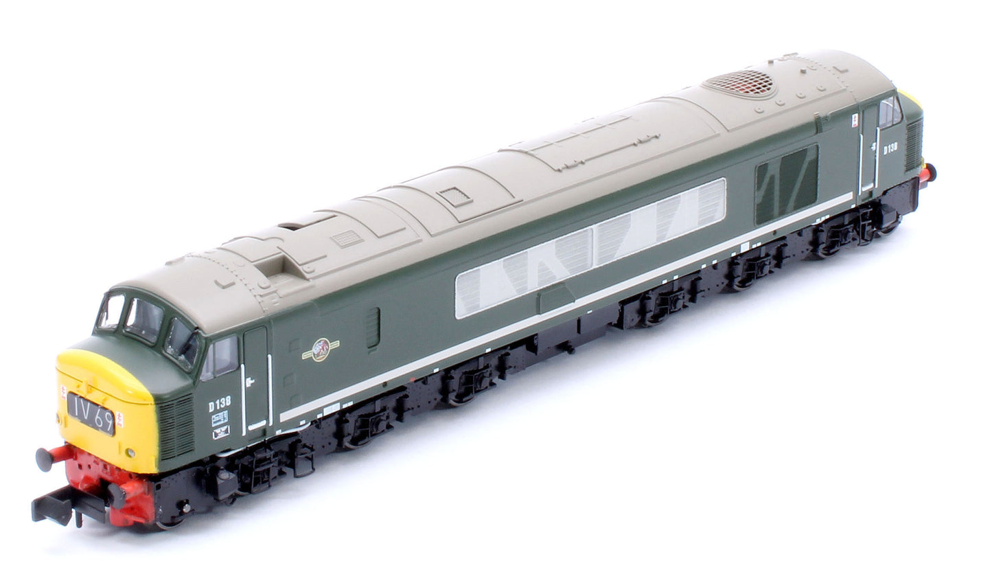Class 46 D138 BR Green With Full Yellow Ends Diesel Locomotive