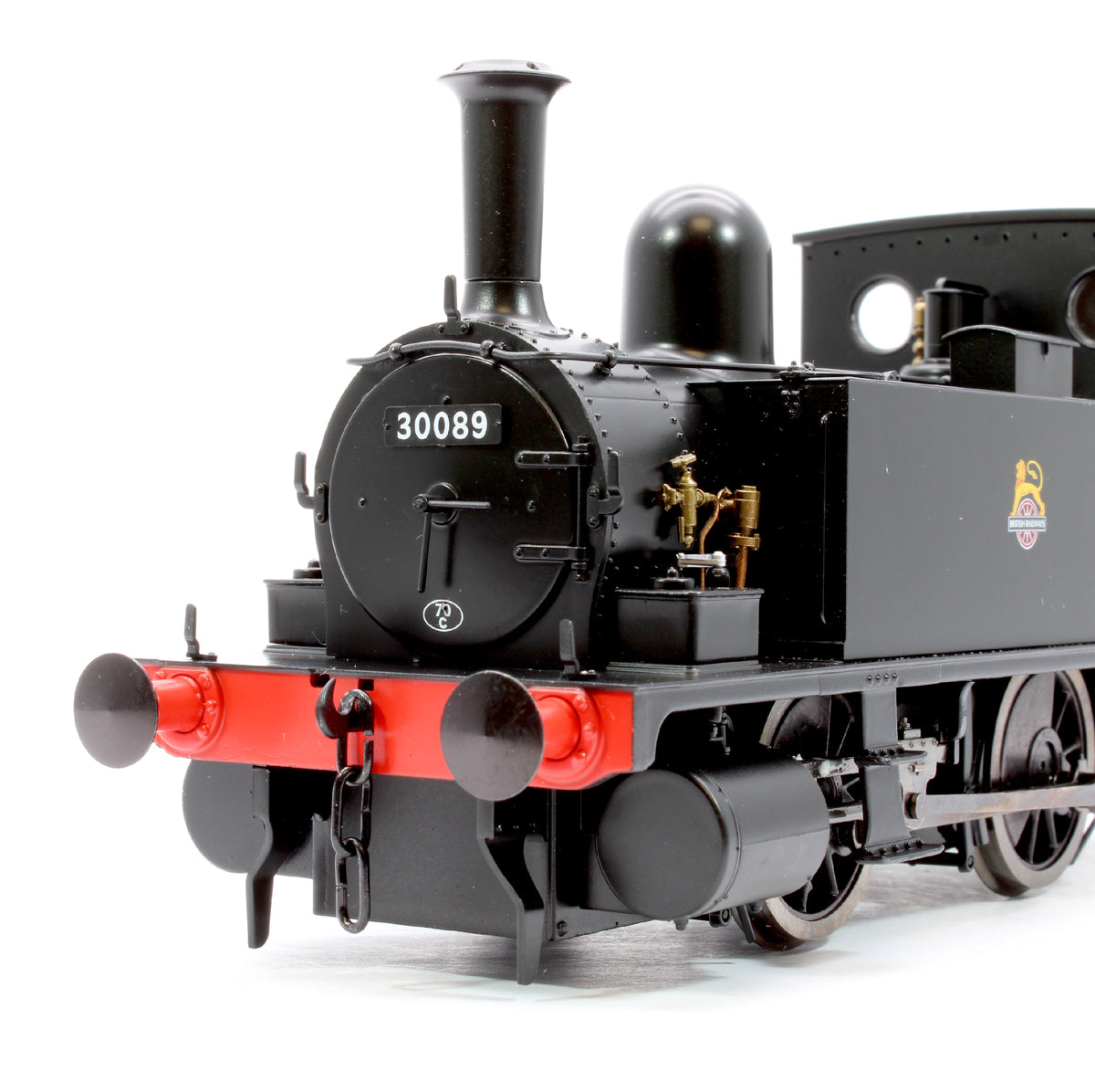 B4 0-4-0T BR Early Crest 30089 - Steam Tank Locomotive - Sound Fitted