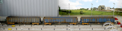 JXA01 TP(A)W Bespoke Weathered Set of 3 JXA Bogie Scrap Wagons