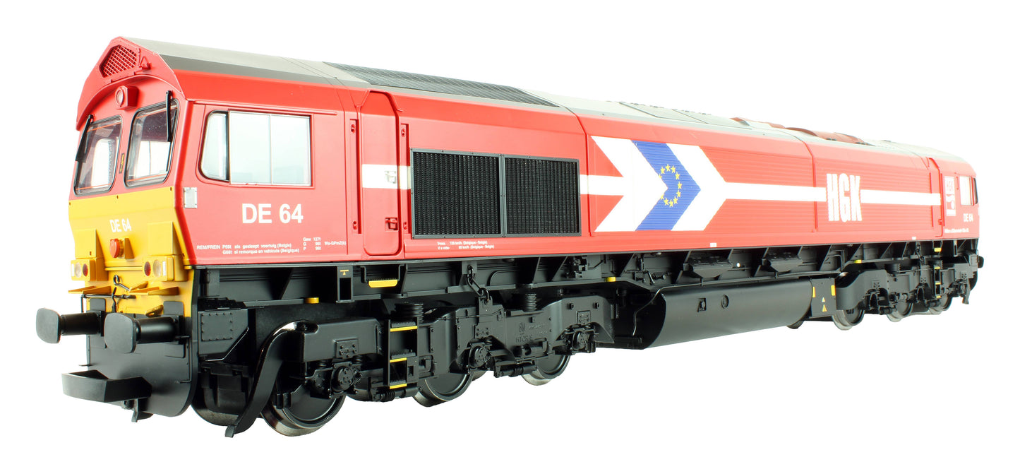 Pre-Owned 23203 HGK Red Class 66 'DE 64' Diesel Locomotive