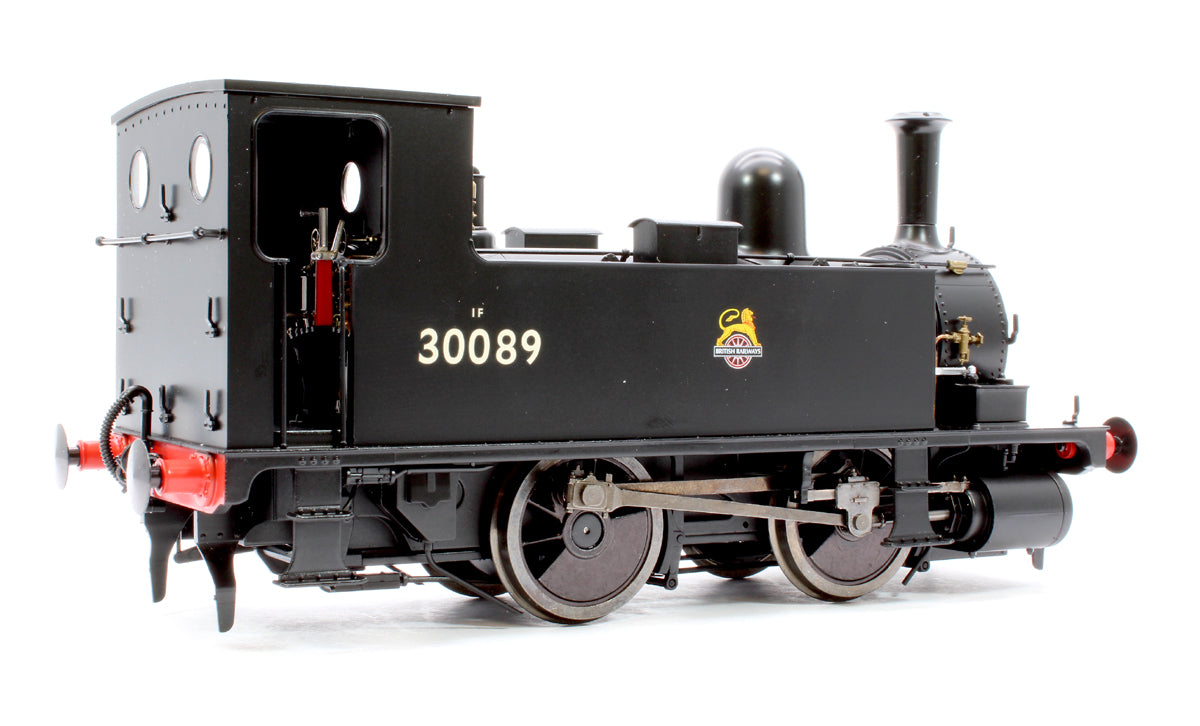 B4 0-4-0T BR Early Crest 30089 - Steam Tank Locomotive - Sound Fitted