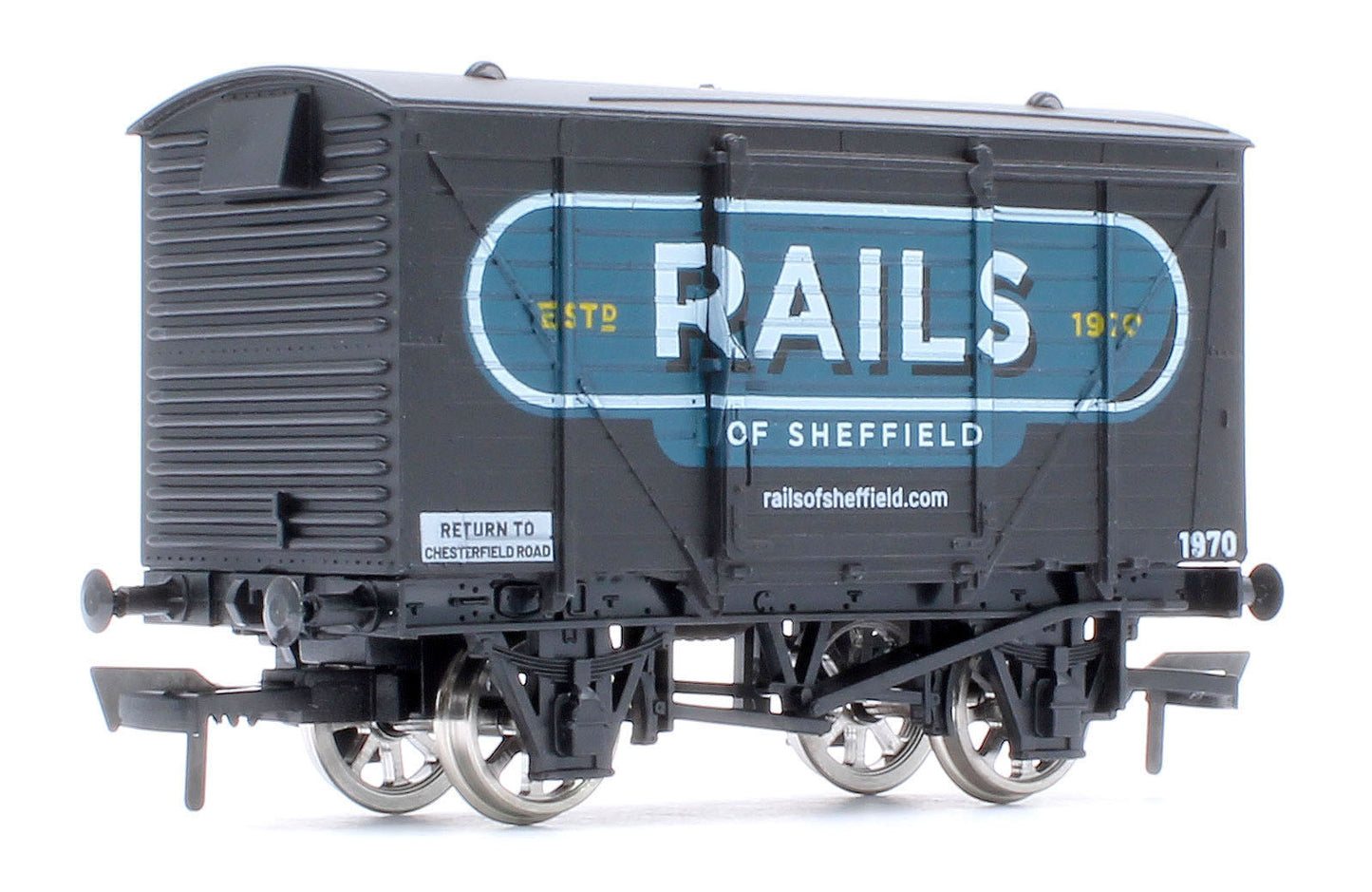 4F-RAILS-26 Rails of Sheffield Black Vent Van