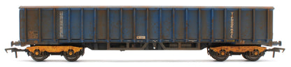 JXA01 TP(B)W Bespoke Weathered Set of 3 JXA Bogie Scrap Wagons TIPH Blue Post 1998 Black & White Data Panels & OHLW Sticker No.3018/3020/3050
