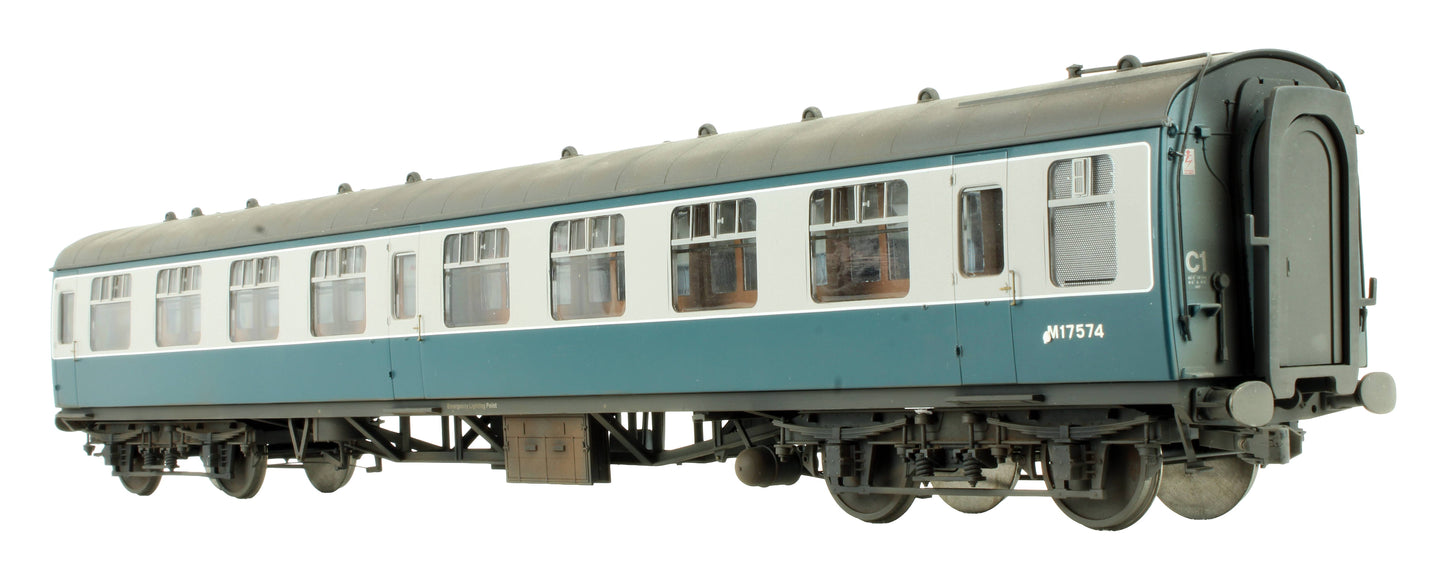 Pre-Owned 7P-001-205U BR Blue SK MK1 Coach ‘M17574’ - Custom Weathered