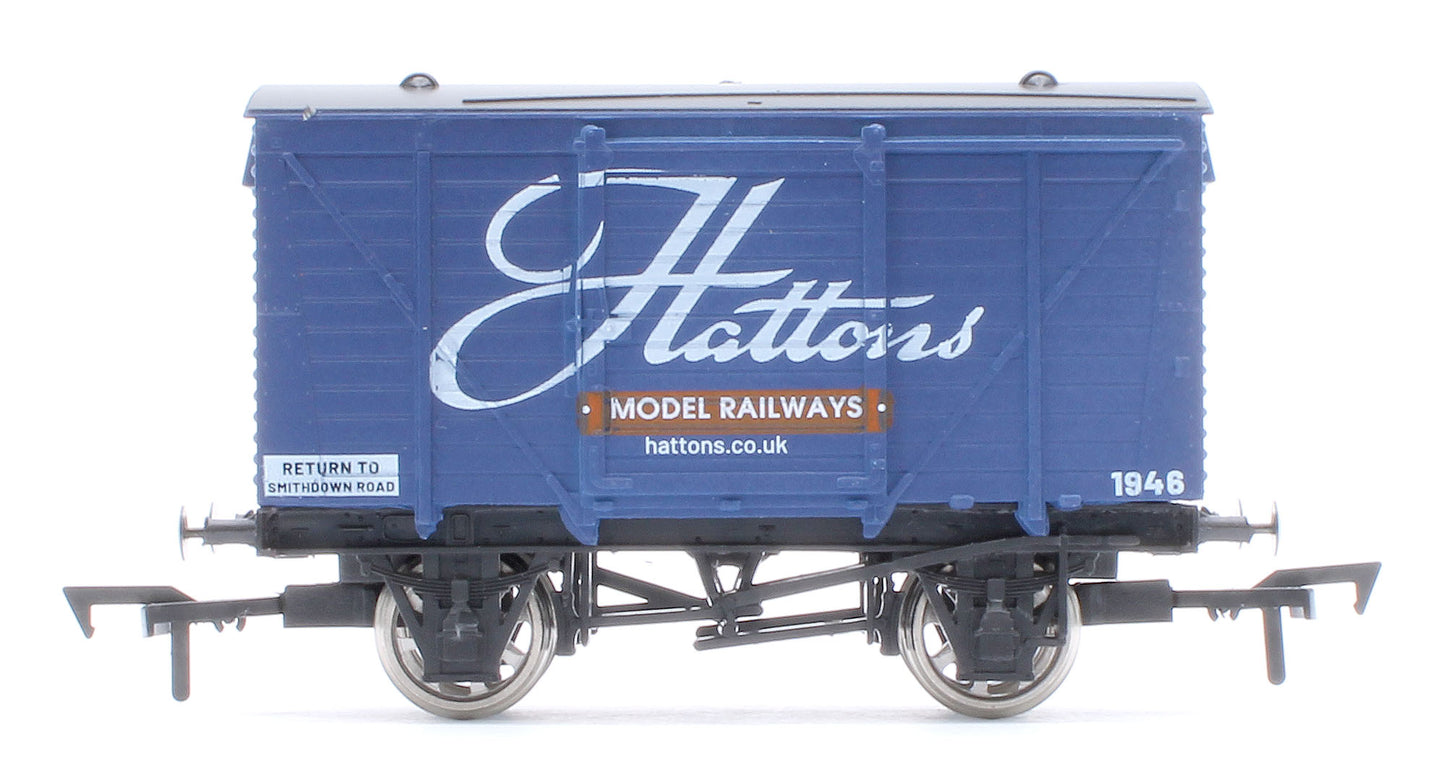 4F-HATTONS-26 Hattons Model Railways Blue Vent Van