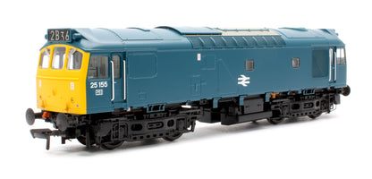 Class 25/2 25155 BR Blue Diesel Locomotive - DCC Sound