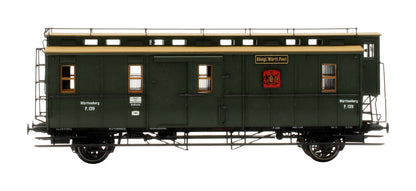 Pre-Owned 2130 K.W.St.E. Württemberg Postal Wagon with Clerestory Roof 'P. 139'