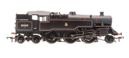 Pre-Owned 32-350DC Standard Class 4MT Tank 80009 BR Black Lined Early Emblem Steam Locomotive - DCC Fitted