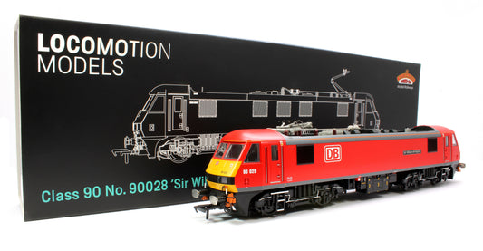 Class 90 028 'Sir William McAlpine' DB Cargo Electric Locomotive