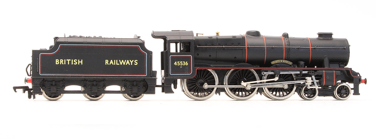 Pre-Owned BR Lined Black 4-6-0 Rebuilt Patriot Class 'Private W. Woods V.C.' 45536 Steam Locomotive