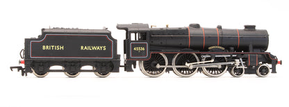 Pre-Owned BR Lined Black 4-6-0 Rebuilt Patriot Class 'Private W. Woods V.C.' 45536 Steam Locomotive