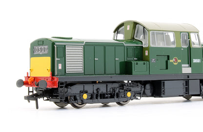 Pre-Owned Class 17 Clayton BR Green With Small Yellow Panels D8501 Diesel Locomotive (Gloss Finish)