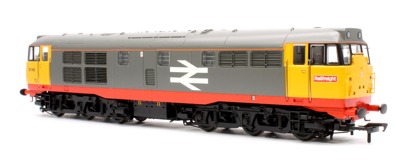 Class 31/1 Refurbished 31149 BR Railfreight (Red Stripe) Diesel Locomotive - DCC Sound