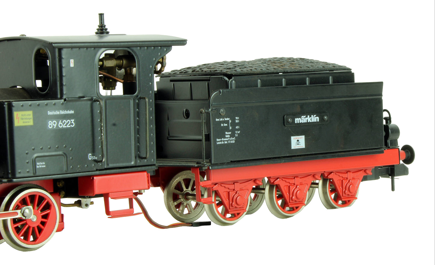 Marklin 55001 BR 89 0-6-0 Steam Locomotive (Live Steam)