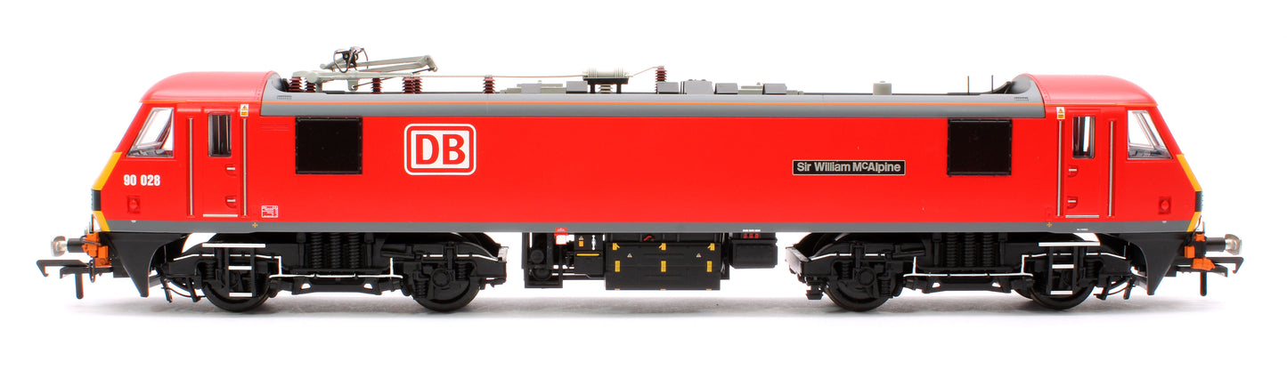 Class 90 028 'Sir William McAlpine' DB Cargo Electric Locomotive