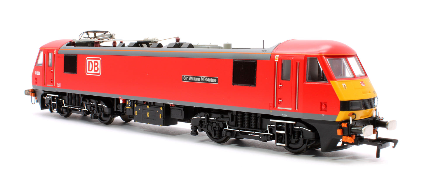 Class 90 028 'Sir William McAlpine' DB Cargo Electric Locomotive