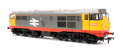 Class 31/1 Refurbished 31149 BR Railfreight (Red Stripe) Diesel Locomotive - DCC Sound Deluxe