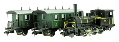 Marklin 54106 Maxi Class E 3/3 8433 Steam Loco Passenger Ski Set *DCC Sound*