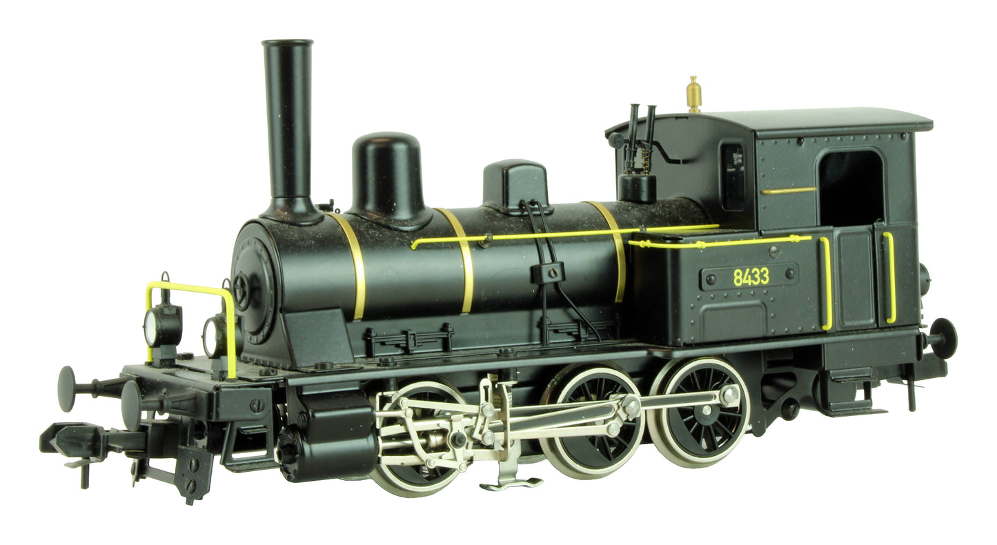Marklin 54106 Maxi Class E 3/3 8433 Steam Loco Passenger Ski Set *DCC Sound*
