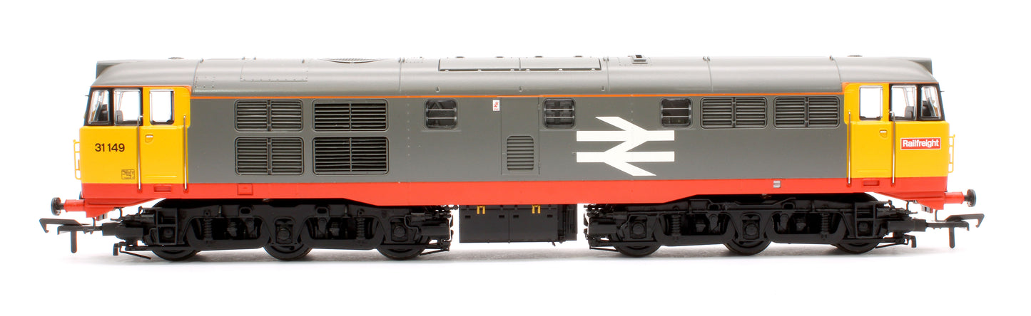 Class 31/1 Refurbished 31149 BR Railfreight (Red Stripe) Diesel Locomotive - DCC Sound