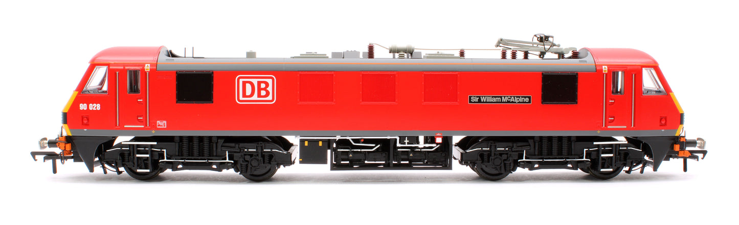 Class 90 028 'Sir William McAlpine' DB Cargo Electric Locomotive