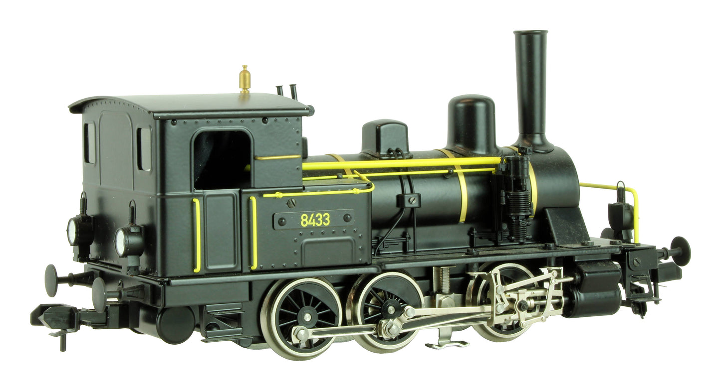 Marklin 54106 Maxi Class E 3/3 8433 Steam Loco Passenger Ski Set *DCC Sound*