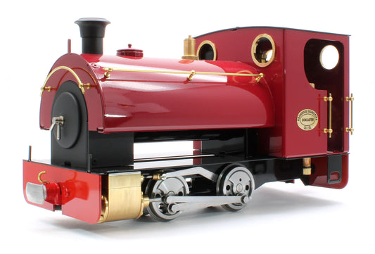 PEGGIE-MAROON-32 0-4-0 Saddle Tank 'Peggie' Maroon (Manual) Steam Locomotive