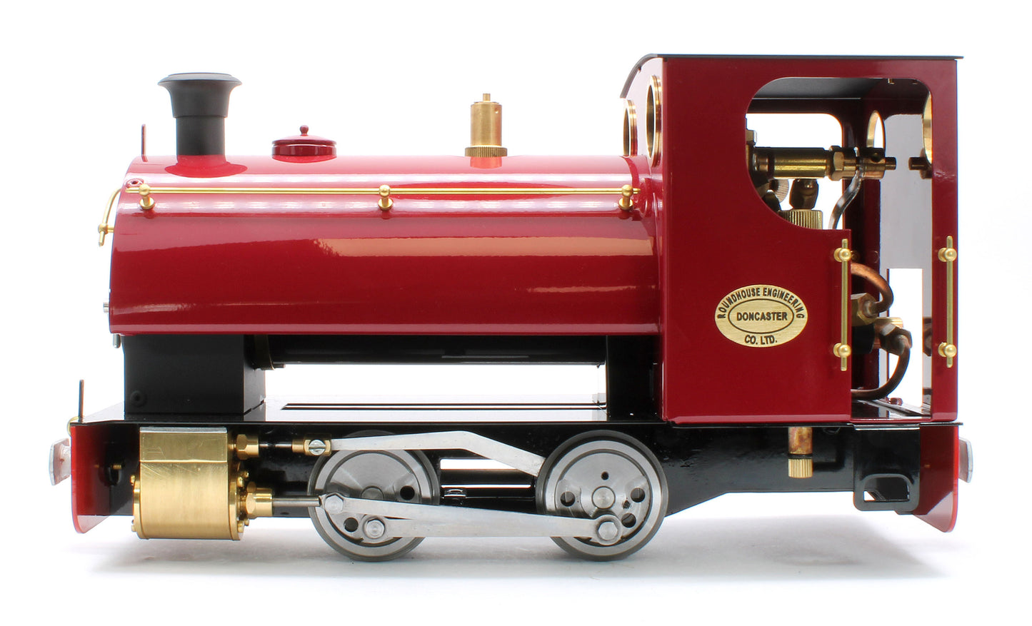 PEGGIE-MAROON-32 0-4-0 Saddle Tank 'Peggie' Maroon (Manual) Steam Locomotive